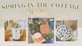 The Spring Cottage ~ Thrift Haul ~ Gardening #vintage #cottagedecor #thrifthaul #cottagestyle #plant