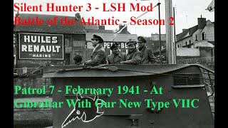 Sh3 - Battle Of The Atlantic - Patrol 7 - At Gibraltar With Our New U-204