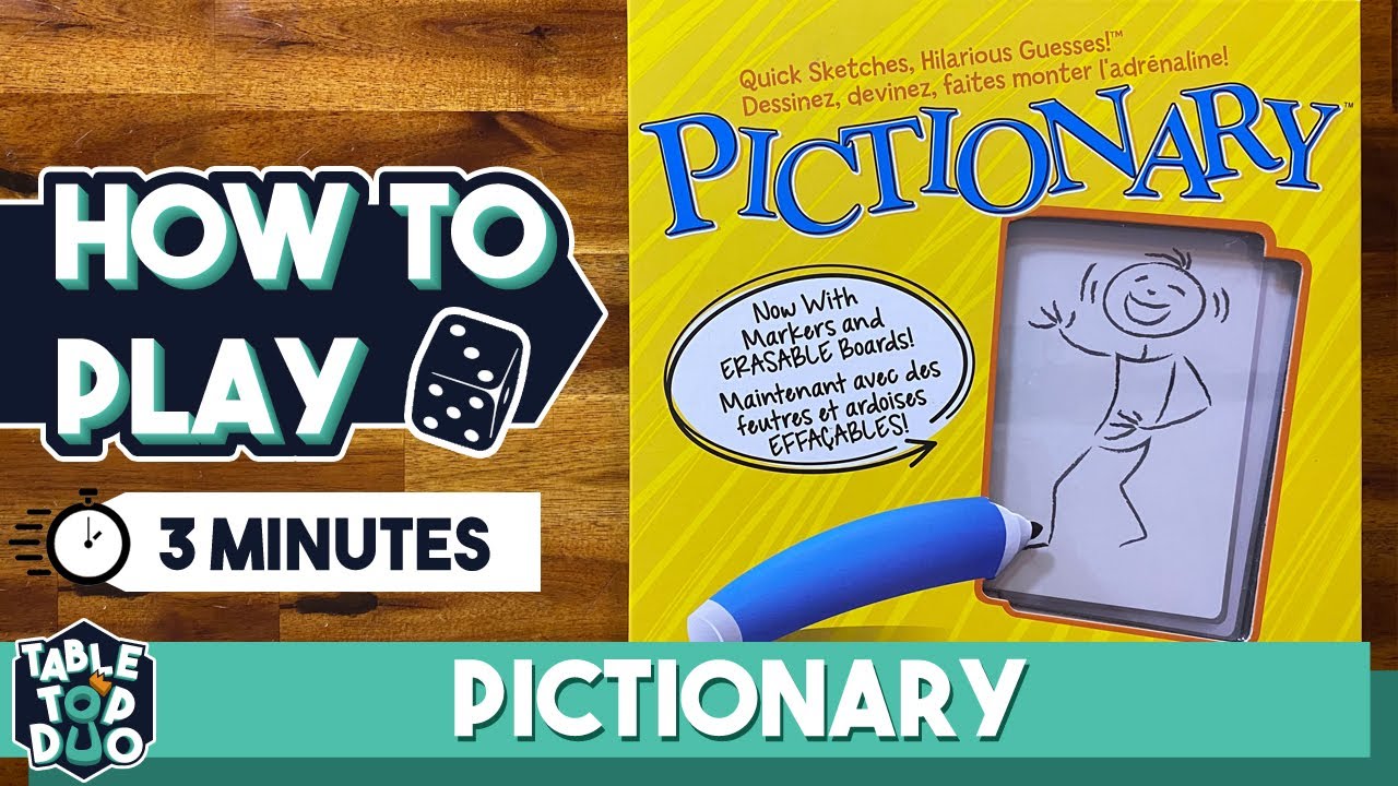 How to Play Pictionary in 3 Minutes 