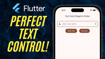 TextField Widget in Flutter - TextEditingController Handleiding #2