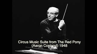 Circus Music Suite From The Red Pony Copland 1948