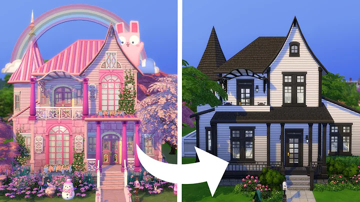 i am yet again turning cool sims houses into generic suburban homes