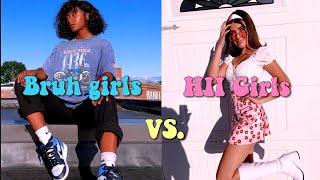 Bruh Girls Vs Hii Girls Youtube