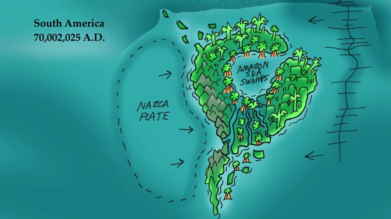 Planet Earth in 70 million A.D. Brazil