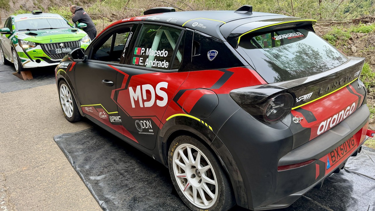 Testes Barrela Motorsport Peugeot 208 Rally4 Sandro Teixeira e Lancia Ypsilon Rally4 HF Pedro Macedo