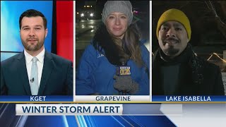 Interstate 5, Highway 58 closed due to snow