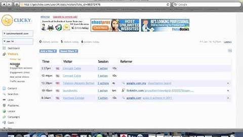 (Clicky) Live Analytics Tool for Your Website