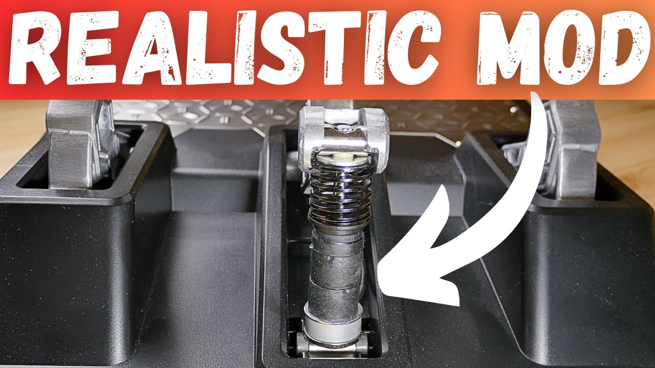 The MOST REALISTIC Thrustmaster T LCM Brake Mod 10 