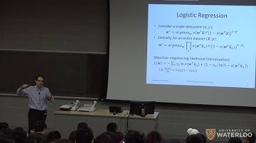 CS480/680 Lecture 8: Logistic regression and generalized linear models