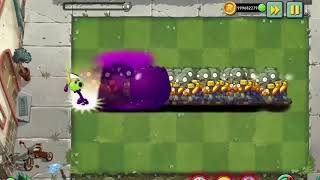 PvZ 2 One Plants Max Level Power Up против 100 Ducky Tube Zombie - Plants Vs Zombie