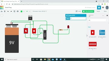 And gate in tinkercad | simulation of AND gates in tinkercad And gate circuit in tinkercad