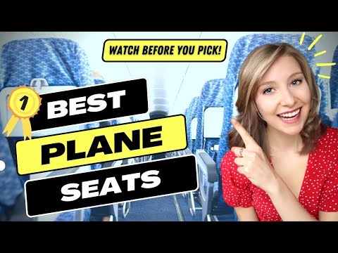 Video: Watter sitplekke is die beste op 'n vliegtuig?
