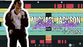 Michael Jackson - Billie Jean | Fl Studio Mobile Remake - 100% native plugins + FLM