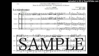 ヘンデル「王宮の花火の音楽〜歓喜&メヌエット」トロンボーン四重奏版 - ゲオルク・フリードリヒ・ヘンデル