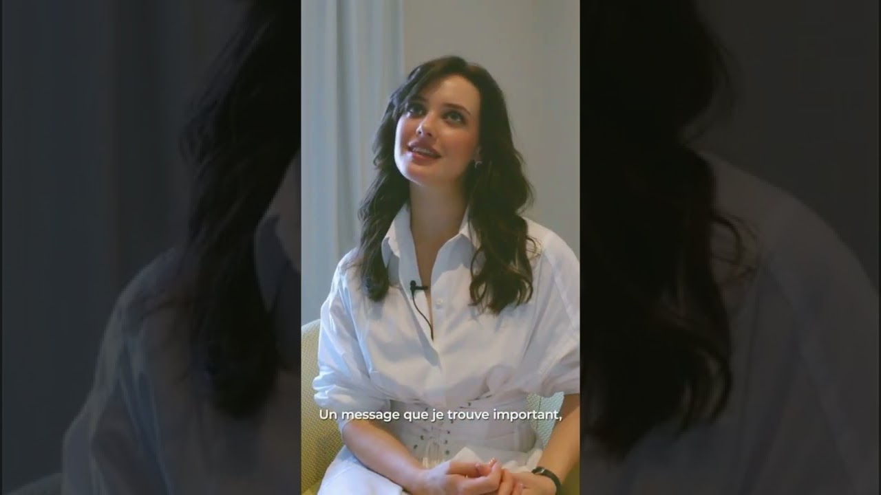 Katherine Langford Interview In Cannes 2022. 