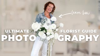 The Best Photography Setup for Florists // GROW YOUR BUSINESS – Editing, Lighting, Setup and more!