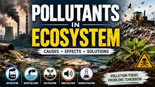 Pollutants in Ecosystem I#ocs #oas #civilservices #competitiveexams#environment