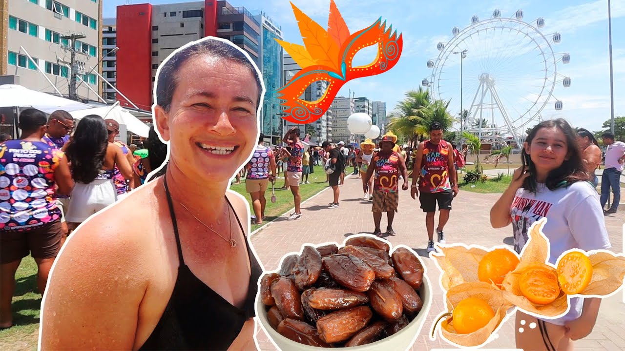 ENTRAMOS NO MEIO DO BLOCO DE CARNAVAL EM MACEIO!! 💃