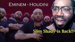 THIS GUY IS WILD! Eminem - Houdini [Official Music Video] | Reaction