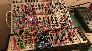 Exploring atmospherics with the 4ms QCD, MI Kinks, PM Oscillator & filter, Plonk and the Z8000