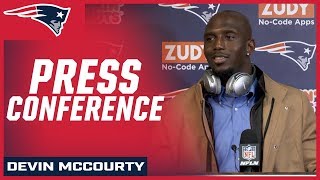 Devin McCourty on pick-6 and win vs. Bills