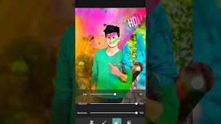 Picsart holi photo editing  ! Holi photo editing 2022 ! Photo editing in picsart screenshot 5