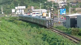 大村線大村⇒岩松を走行するYC1系3両編成