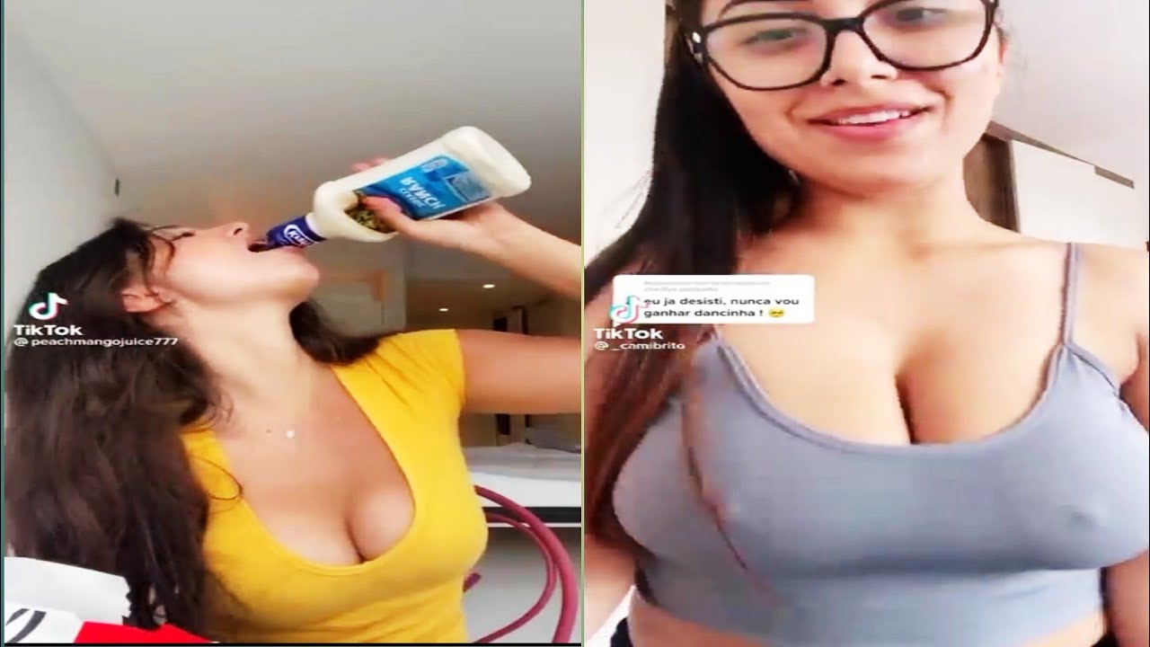 #No_Bra |Top Best TikTok Compilation | Subscribe 4 More |Hot sexy girls| American girl |#small_waist