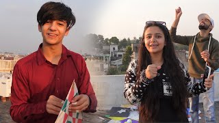Aman Vs Tarun - Kite Flying Compeion Vasant Panchami Vlog Tarunkinra