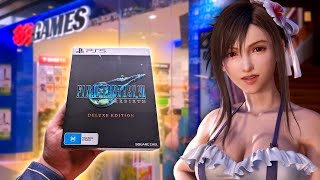 FFVII Rebirth DELUXE EDITION UNBOXING! (Vlog)