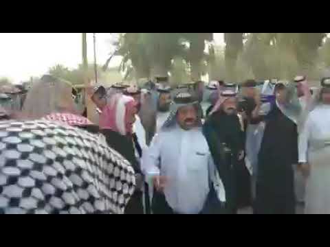 الشاعر جبار ال رداد في عرضة الشيخ عامر ال نايف ال محسن