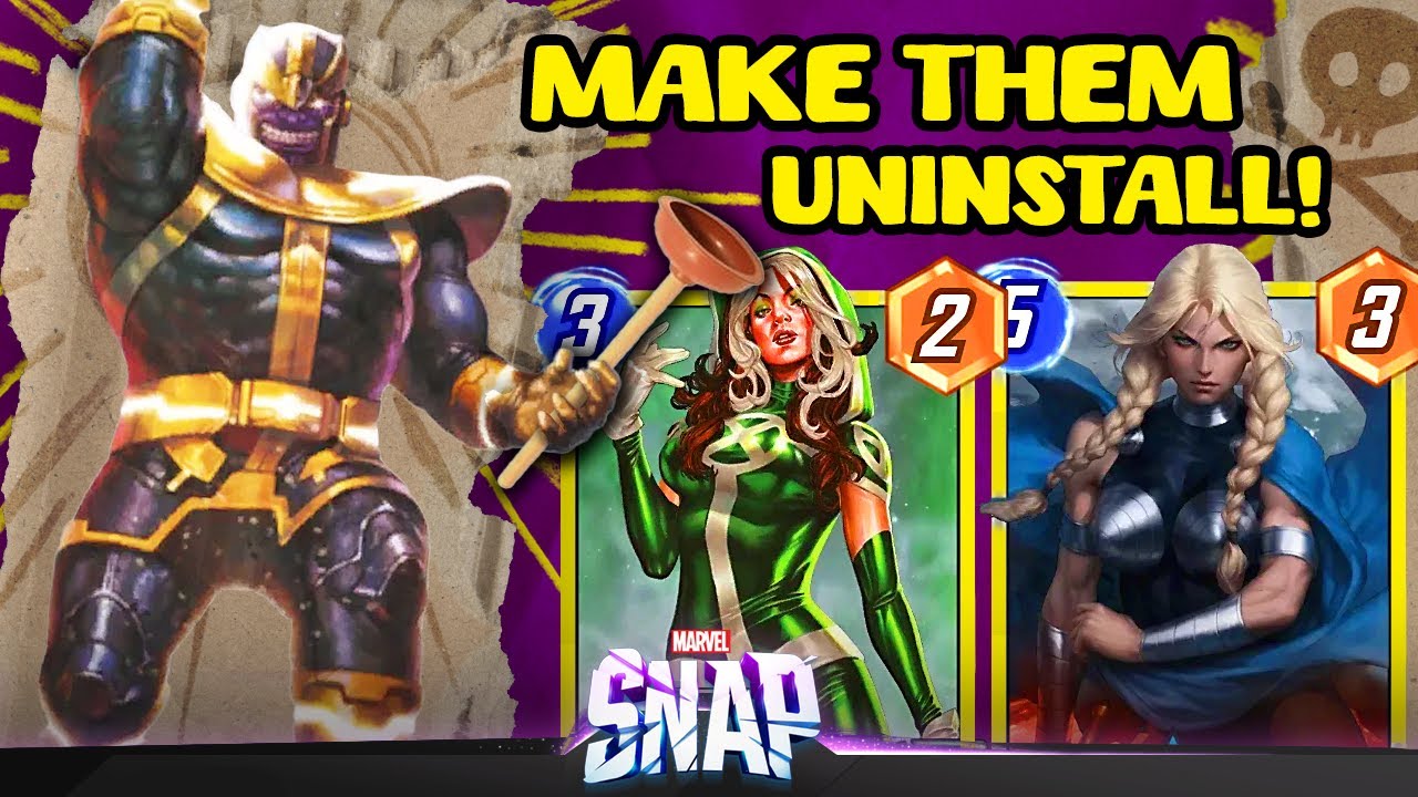 CLOG Your Opponent's Board with this THANOS Deck 🤩🤩🤩 Marvel Snap