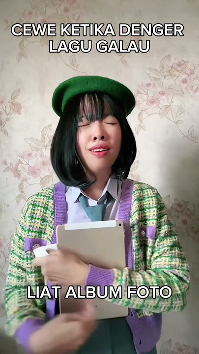 TIPE - TIPE CEWEK KALO LAGI DENGER LAGU GALAU #POV #shorts