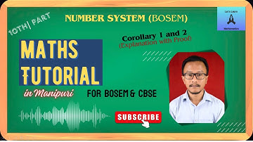 Class 10 || NUMBER SYSTEM || Part 10 || BOSEM || Manipur