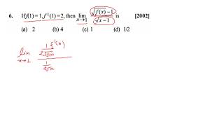 AIEEE 2002 limit question