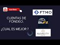 Fondeo de Cuentas: FTMO-BLU FX-AUDACITY CAPITAL