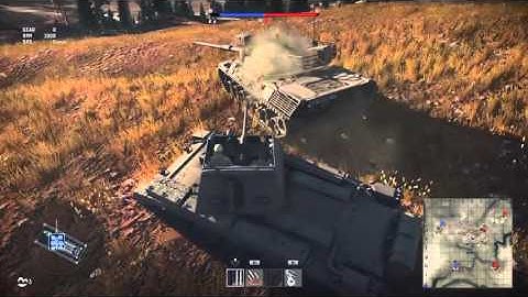Crusader AA Mk.1 VS Leopard and T10M