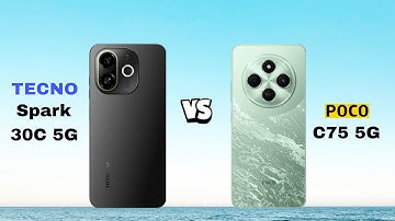 Tecno Spark 30C 5G vs POCO C75 5G ||