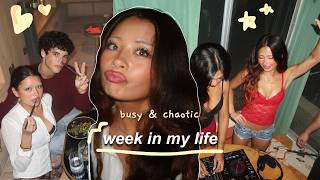 busy week in my life | parties, brand events, goofy ahh