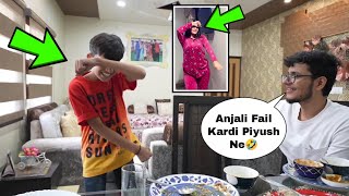 Piyush Ke Dance Ne Hila Dala - @triggeredinsaan Sing Kacha Badam #shorts #souravjoshivlogs