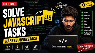 Solve JavaScript Tasks - Haseeb MernStack