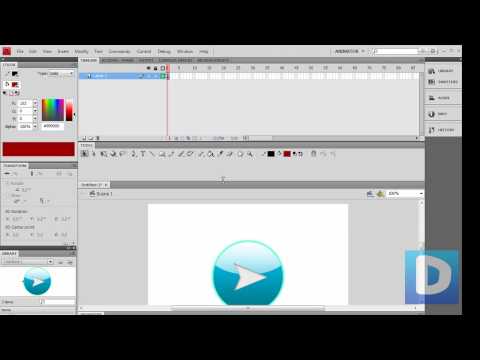 Flash Tutorial 4 - Play and Replay Buttons