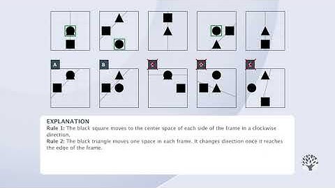 EPSO Abstract Reasoning task 5 - video explanation