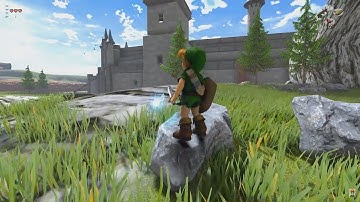 Zelda Ocarina of Time HD Hyrule Field Update - Unreal Engine 4