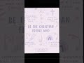 Be the better cristian