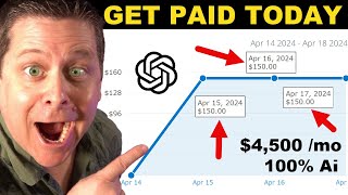 I Found The EASIEST Ai Side Hustle EVER  $4,500 Per Month!