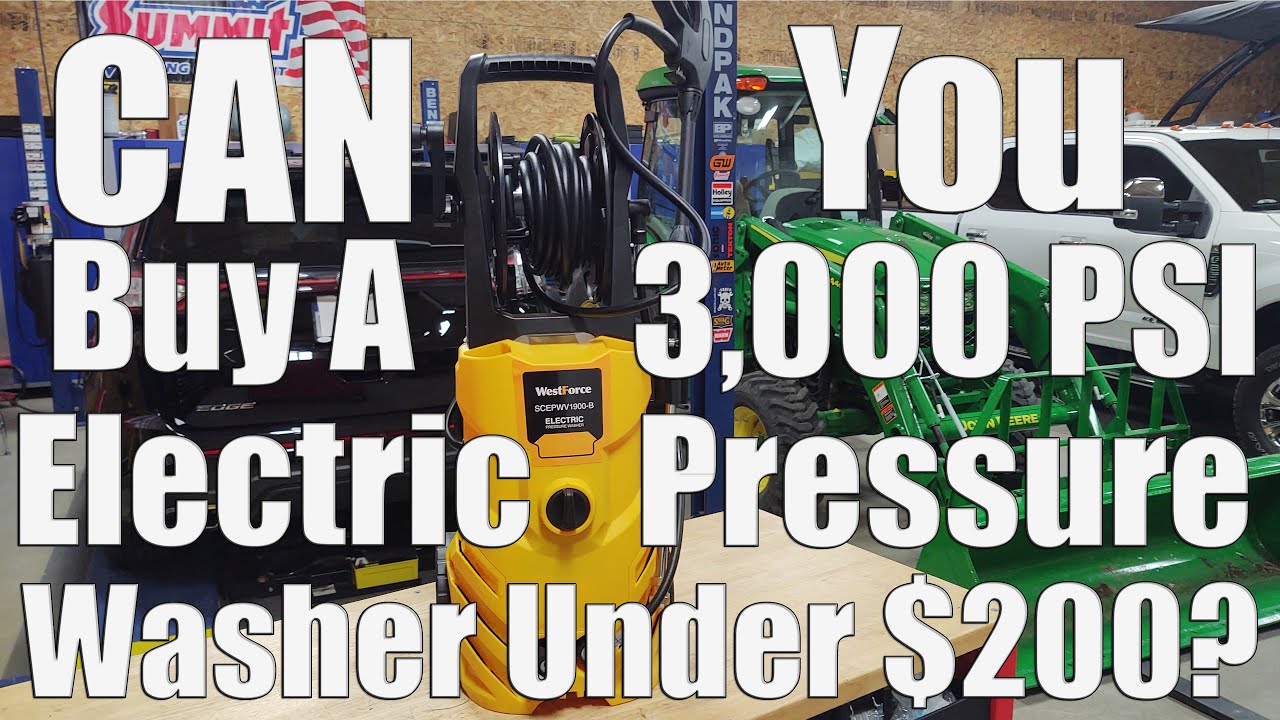 West force sale electric pressure washer