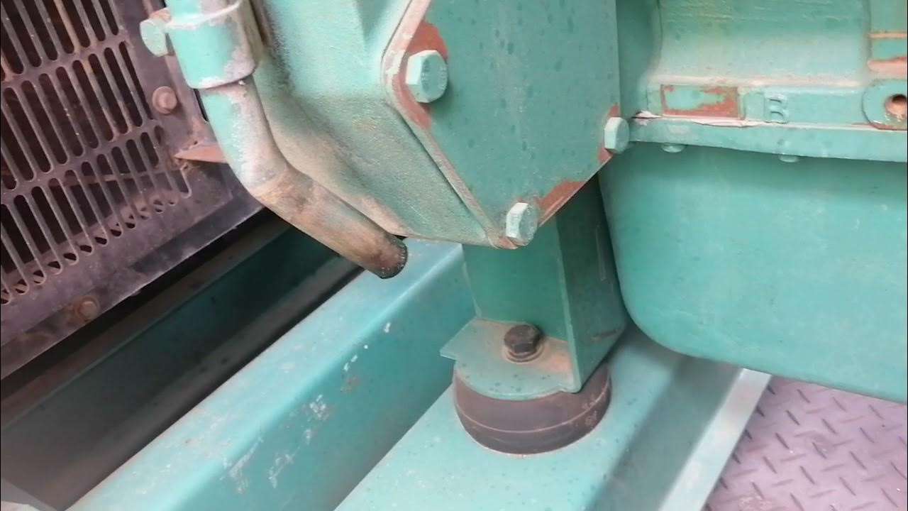 Blow by engine how to check crankcase pressure going out from engine breather QST30 commins