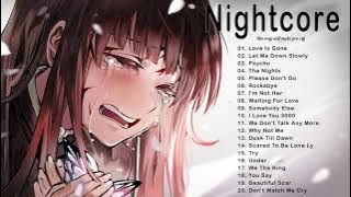 Nightcore// Sad Love Songs//  Best Acoustic Sad Songs Playlist