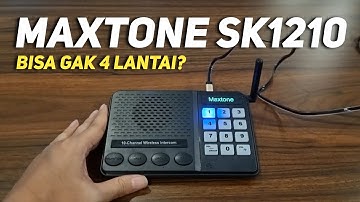 Review Wireless Intercom Maxtone SK1210 - 10 Channel
